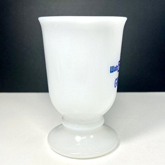 Vintage Walt Disney World GRAMMA Pedestal White Milk Glass Mug Souvenir - Picture 4 of 10